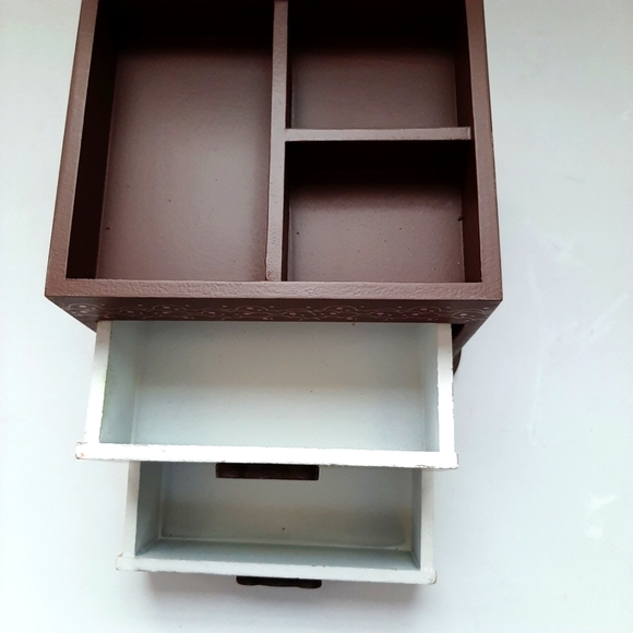 Girl's Bear Wooden Jewelry Box - Picture 6 of 10